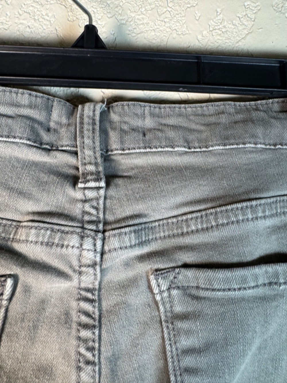 Vervet Gray Mid Rise Skinny Jeans Size 30 Stretch Denim Pants - Picture 10 of 15